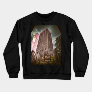 Financial District Dark Sky Manhattan NYC Crewneck Sweatshirt